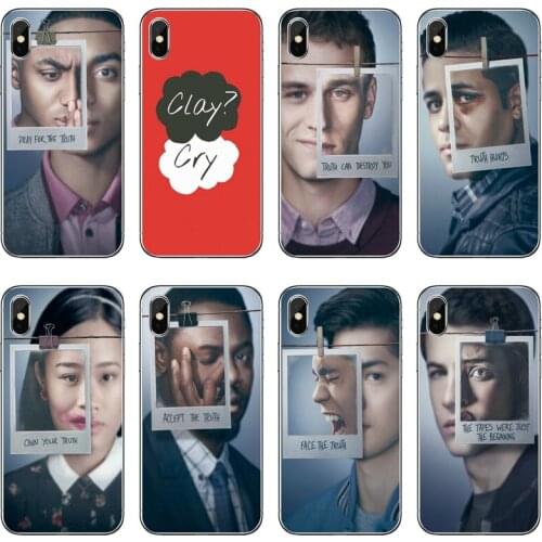 13 Thirteen Reasons why Accessories Phone Case For Huawei P30 P20 Pro P10 P9 P8 Lite Y5 Y6 Y7 Y9 P Smart Plus 2018 2019