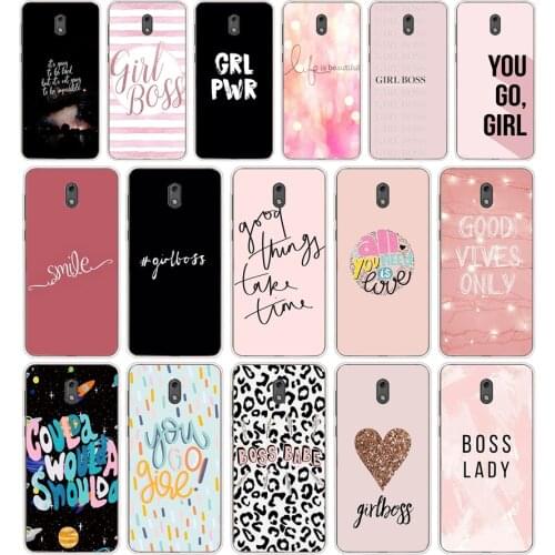 39 Honey Girl Boss Like A Boss Silicone TPU Protective Cover Phone Case On Case For Nokia 2 2.3 3 3.1 5 5.1 Case Soft