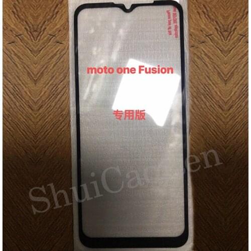3D Full Glue Tempered Glass For Motorola Moto One Fusion Full Screen Cover 9H Screen Protector Film For Moto One Fusion