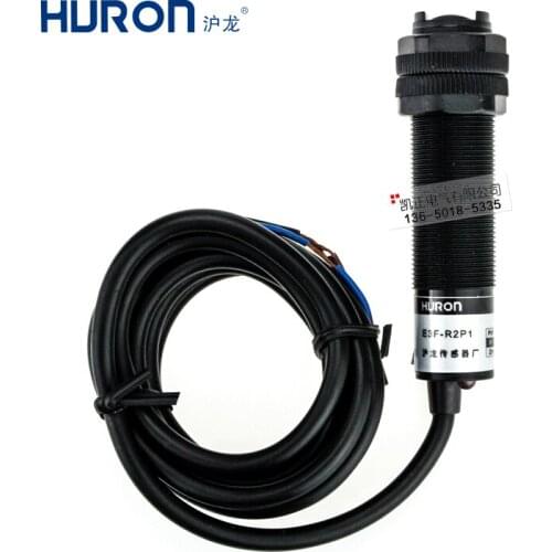 5 pieces HURON Photoelectric sensor E3F-R2PK photoelectric switch 3-wire NPN DC normally closed with reflective plate E3F-R2P1