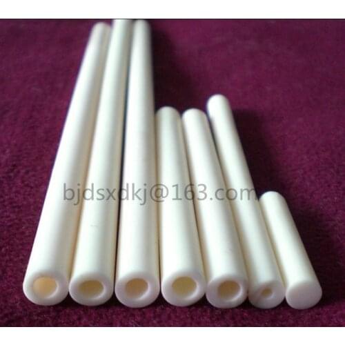 99.5% alumina tube / furnace tube / OD*ID*L=10*4*250mm / ceramic tube / vacuum furnace tube 20pieces