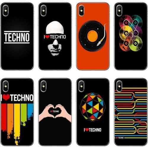 Techno Music Accessories Phone Case For Huawei P40 P30 P20 Pro P10 P9 Lite Y5 Y6 Y7 Y9 P Smart Plus 2018 2019