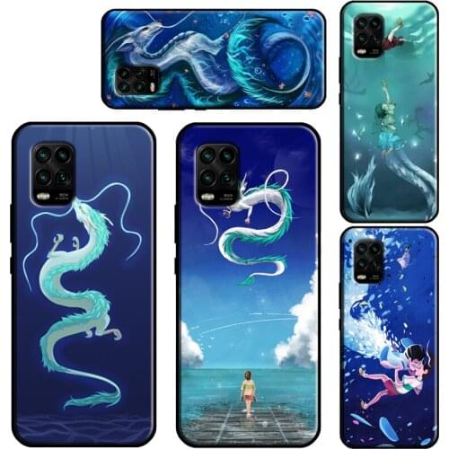 Haku spirited away dragon Case For Xiaomi Mi 11 Lite 10 9 9T 10T Pro A3 11 Ultra POCO M3 X3 Pro F2 F3 Phone Fundas