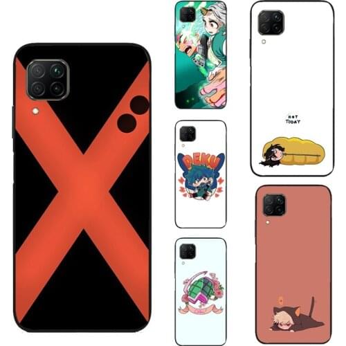 My Hero Academia For Huawei P40 P30 Lite P20 Pro Nova 5T P Smart 2019 Case For Honor 10 X Lite 8X 9X 10i