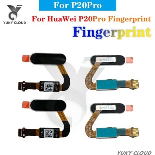 For Huawei P20 Pro Fingerprint Flex Cable for Huawei P20Pro Home Button Sensor Scanner Flex Cable Replacement Test Original Top