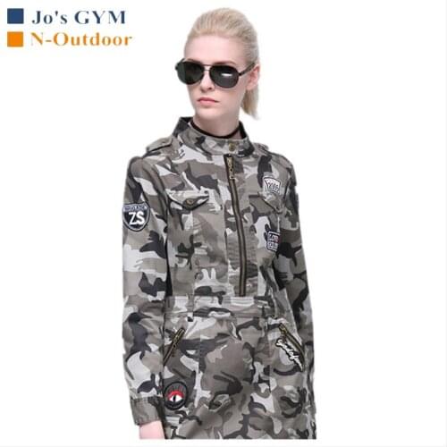 Женские куртки в стиле милитари HANWILD China At AliExpress