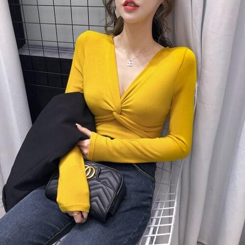 Женские однотонные футболки MUZISHA China At AliExpress