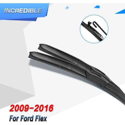 INCREDIBLE Hybrid Wiper Blades for Ford Flex Fit hook Arms