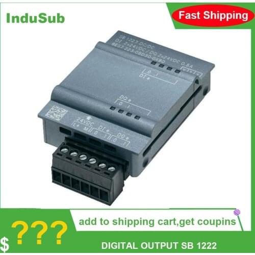 New Original 6ES7222-1BD30-0XB0 PLC S7-1200 4DQ 24VDC 200KHZ Programmable Logic Controller Communication Module