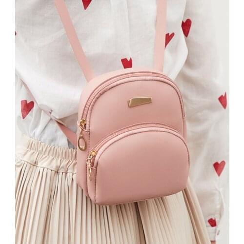 New Backpack Girl Small Backpacks Summer Style Women Mini Cute Causal Fashion Purse