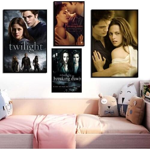 Poster Twilight Movie TV Quality Wall Art Canvas Painting Nordic Hotel Bar Cafe Guest Room Home Decor