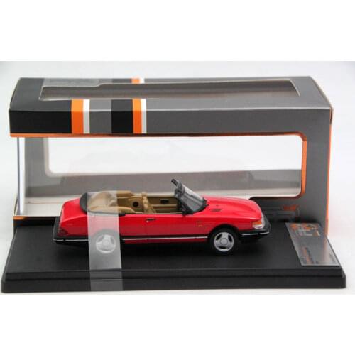Premium X 1:43 SAAB 900 Turbo Cabriolet 1991 PRD377 Diecast Models Car Limited Edition Auto Collection