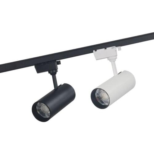 LukLoy Track Spotlight Simple Convenient LED Aluminum Rail Light Window Display Hall Wall Die-casting Track Spot Lights