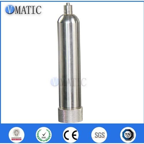 High Quality 55cc 55ml Corrosion Resistant Glue Dispensing Pneumatic Stainless Steel Syringe With Cones Dispenser Syringe