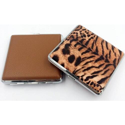 Cigarette Case Cigarette Box Mens Portable Folio Cases Birthday Gift Can Hold 20 Pcs Cigarette Hot Sale Parent Gift