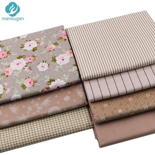 Twill Printed Textile, Cotton Fabrics for Dress Sewing,Baby Crib Bed Sheet Blankets Curtain DIY Cloth,By Half Meter