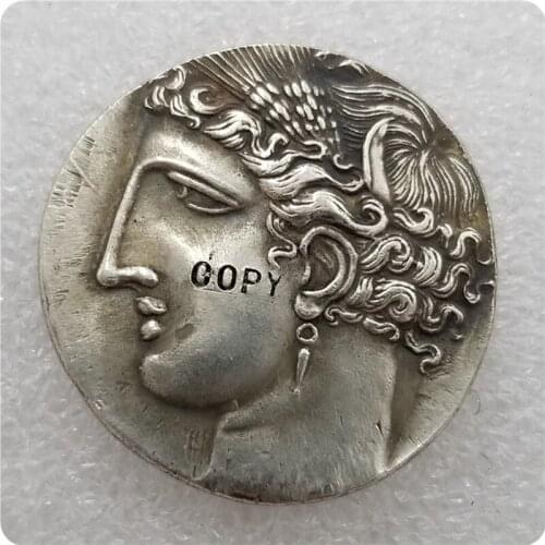 Type:#17 ANCIENT GREEK 10 drachma COIN COPY commemorative coins-replica coins medal coins collectibles