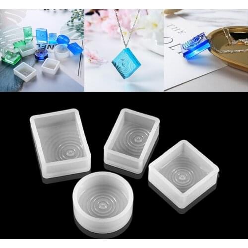 1pcs Pendant Silicone Mold Earring Resin Silicone Mold Handmade Tool Epoxy Resin Molds For Diy Jewelry Making Pendant Handmade