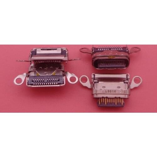 10PCS Micro USB Charging jack Connector Socket charger Port Dock plug type c Female Repair Parts For Xiaomi Black shark 2 Mi2