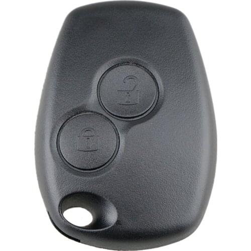2 Buttons Car Key Shell Remote Fob Cover Case Blank For Renault Dacia Modus Clio 3 Twingo Kangoo 2 No Logo