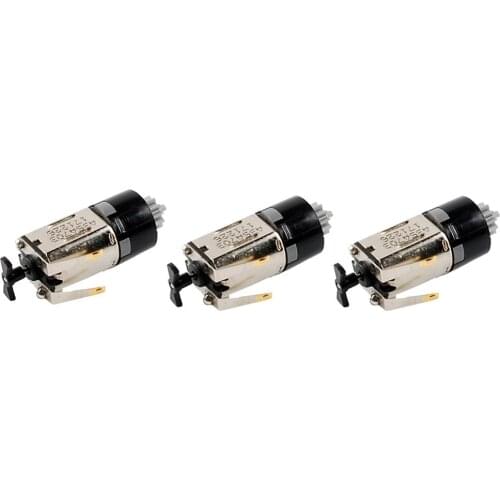3pcs DIY robot Micro DC motor gear reducer DC3V/50 rpm