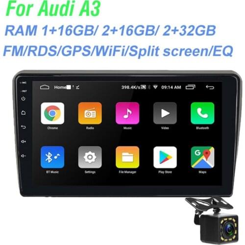 Android Car Radio Multimedia Video Player For Au di A3 2003 2004 2005 2006 2006 2007 2008 2009 2010 2011 Navigation GPS 2din