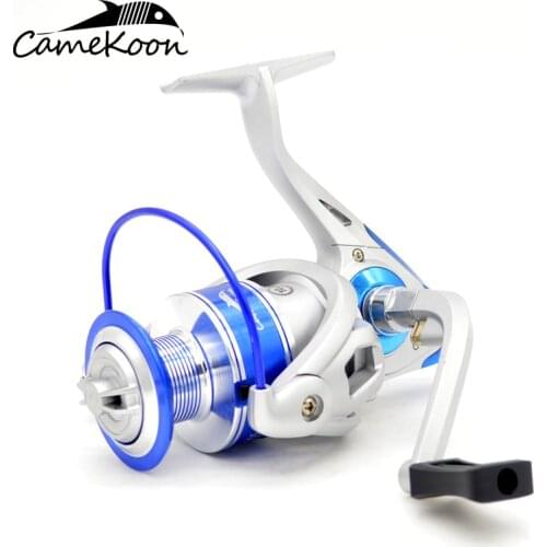 CAMEKOON 1000 to 6000 Series Spinning Fishing Reel 10KG Max Drag 5.0:1 Gear Ratio Smoothest Bass Carp Fishing Reel