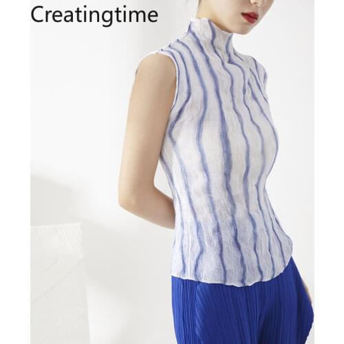 CREATINGTIME Womens Striped T-shirts