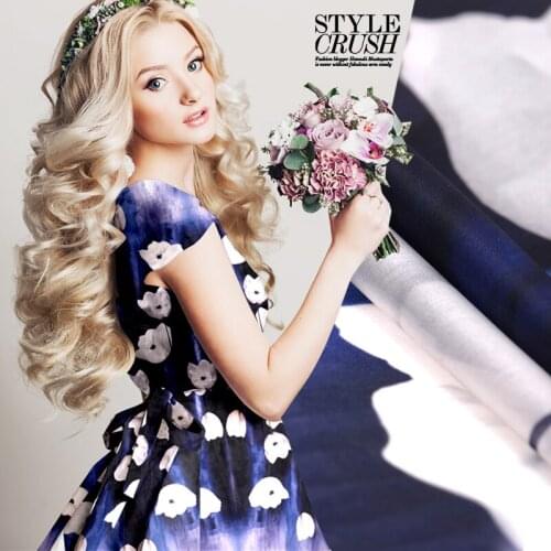 Really Siou root satin / Unending satin 2016 newest flower silk fabric printing wholesale high quality silk cloth