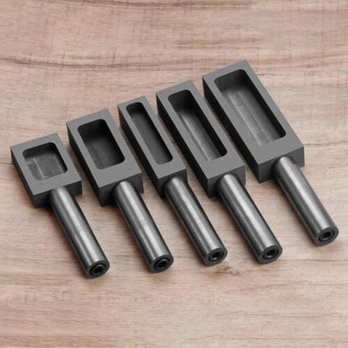 Graphite Oil Tank Mold High Temperature Resistant Gold Silver Copper Aluminum Bar Gold Smelting Processing Crucible