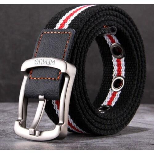 Canvas Belt Outdoor Tactical Belt Unisex High Quality Canvas Belts for Jeans Male Luxury Casual Straps Ceintures