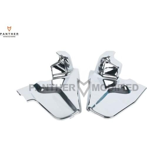 Chrome Plastic Motorcycle Engine Side Cover Moto Engine Protection case for Honda Goldwing GL1800 2001-2011