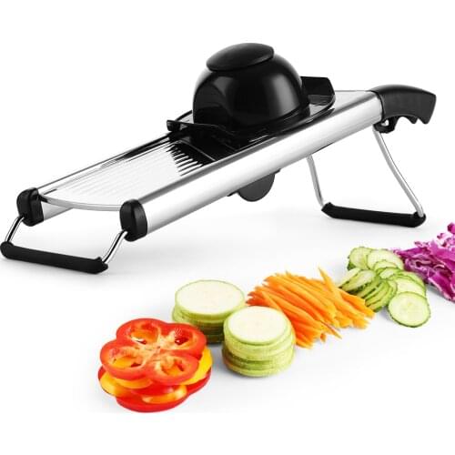 Stainless Steel Vegetable Chopper Tomato Onion Potato Cabbage Cutter Chip French Fry Julienne Shredder