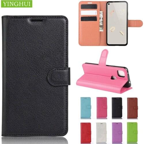 For Google Pixel 4A Case Wallet Style Leather cover Mobile Protective Back For Google Pixel 4A Cover Phone Bag cover Case