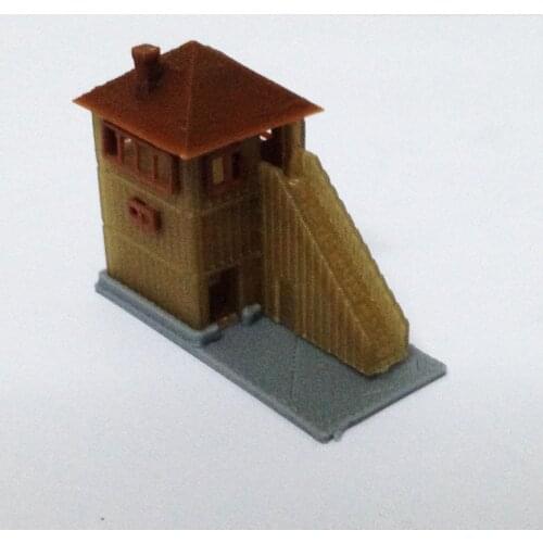 Outland Models Wood Signal Tower / Watchtower Z Scale Train Railway Layout Style