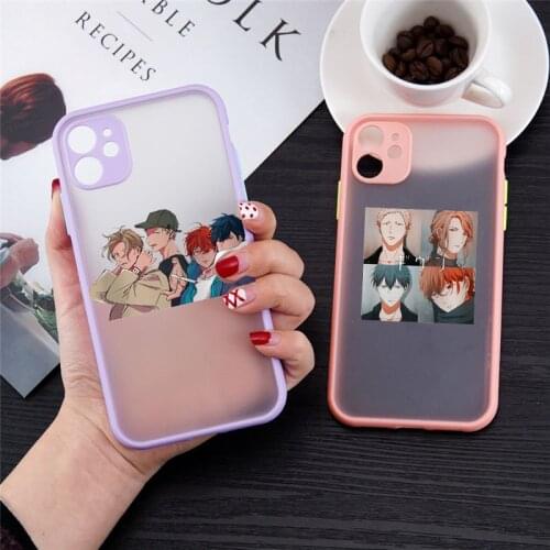Fashion Relief Anime GIVEN Cover Soft Cartoon Given Phone Case for IPhone 12 Mini Pro Max 11 XR X 7 8 Plus SE2 Japan Funda Coque