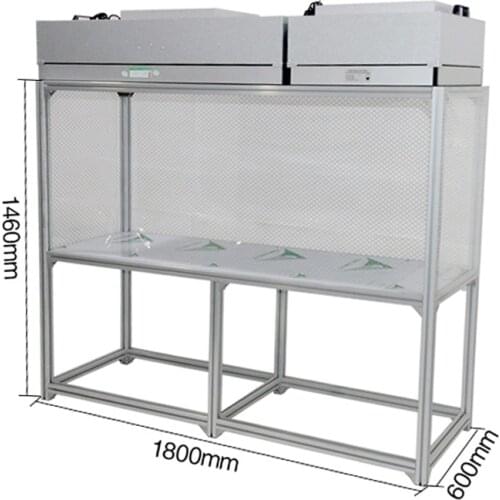 Big Size Dis-mountable Cleaning Room Dust-free Working Room Bench Table Refurbish LCD For Broken Phone Repair Refurbishing