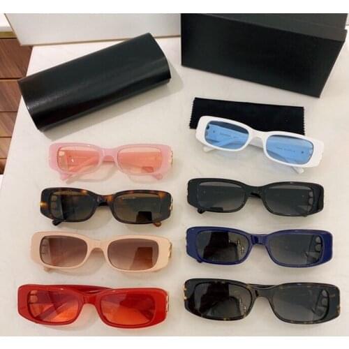 New 2021 Women Men Square BB0096 Fashion Lenses Sunglasses Brand Design Box Case Eyeglasses Frame Eyewear Oculos De Sol
