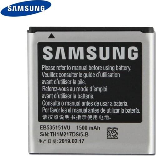 Original Replacement Phone Battery EB535151VU For Samsung Galaxy S Advance i9070 B9120 i659 W789 Rechargeable Battery 1500mAh