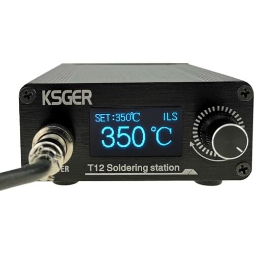 STM32 OLED large screen T12 soldering iron head foreign trade Russian English Chinese soldering station