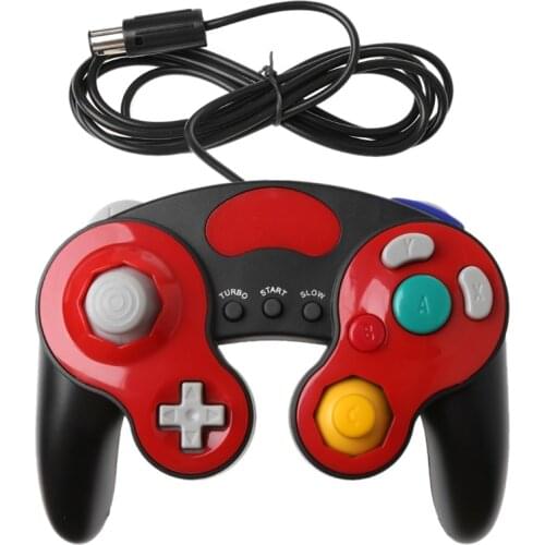Wired Handheld Joystick Gamepad Controller For Nintendo Gamecube Wii NGC Console