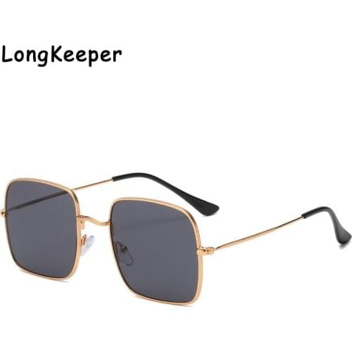 Vintage Driving Sunglasses Men Square Metal Frame Sun Glasses Classic Retro Sunglasses Pilot Mirror Woman Luxury Eyewear UV400