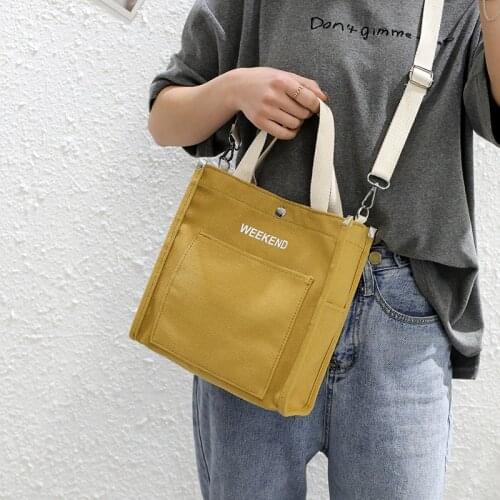 Crossbody Bags Women Messenger Bags 2019 New Hot Fashion Female Casual Letters Cool Canvas Bags Handbgas Shoulder Bags