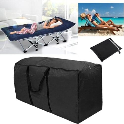 1pcs Furniture Storage Bag Waterproof Large Capacity Outdoor Garden Cushions Seat Protective Cover Multi-Function Storage tools