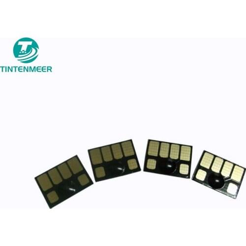TINTENMEER excellent quality Refillable cartridge Auto reset chip KCMY as 1 set compatible for HP 11 10 to 1000 K850 cp1700