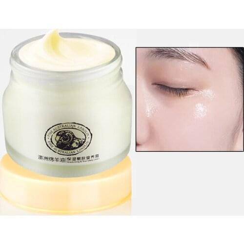 Face Cream Collagen Facial Moisturizer Sheep Oil Cream Lanolin Skin Moisturizing Soothing & Hydrating & Brightening Cream LAIKOU