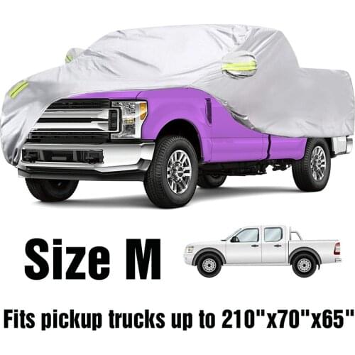 Universal All Season Car Cover for Pickup Truck Cover Against Dust Windproof UV Protection for Ford Raptor F150 F250 GMC Peugeot