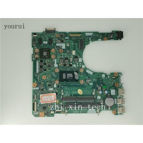 Yourui For Dell 3468 3568 Laptopmotherboard CN-0XT2G4 0XT2G4 XT2G4 15341-1 with i3-6006u CPU DDR3 Test ok