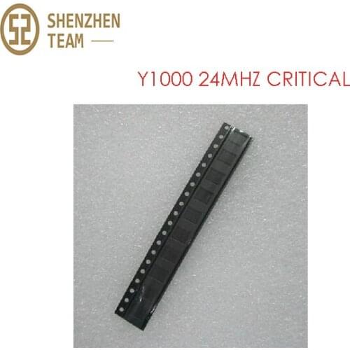 SZteam 10pcs/lot For iphone 8/8P/ X /XS/MAX/11/PRO/MAX Y1000 24MHZ CRITICAL