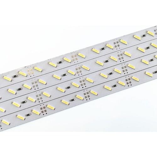 50PCS LED Rigid Bar Lights Non Waterproof 7020 SMD 12v DC White/Cool White